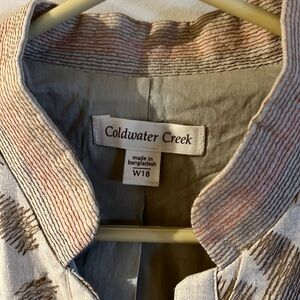 Coldwater Creek woman’s size 18 jacket